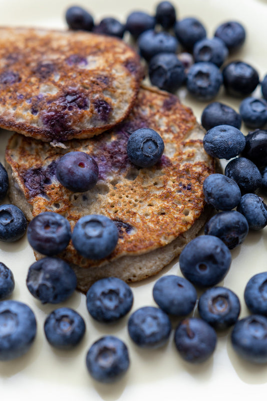 peek-a-blue pancake